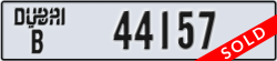 dubai - code - B - number -44157