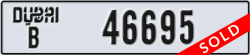 dubai - code - B - number -46695