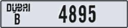 dubai - code - B - number -4816