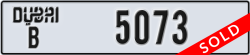 dubai - code - B - number -5073