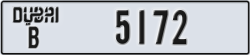 dubai - code - B - number -5093