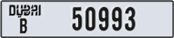 dubai - code - B - number -50993
