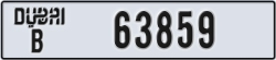 dubai - code - B - number -63859