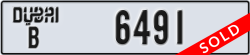 dubai - code - B - number -6412