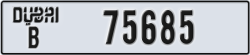 dubai - code - B - number -75685