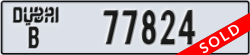 dubai - code - B - number -77824