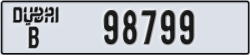 dubai - code - B - number -98720