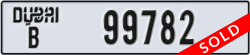 dubai - code - B - number -99703
