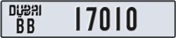 dubai - code - BB - number -17010