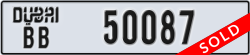 dubai - code - BB - number -50008