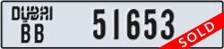 dubai - code - BB - number -51653