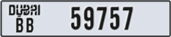 dubai - code - BB - number -59757
