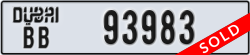 dubai - code - BB - number -93983