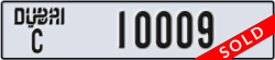 dubai - code - C - number -10009