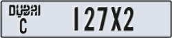 dubai - code - C - number -127X2