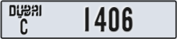 dubai - code - C - number -1406