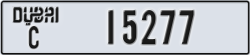 dubai - code - C - number -15277