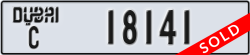 dubai - code - C - number -18141
