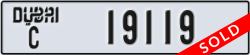 dubai - code - C - number -19119