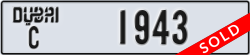 dubai - code - C - number -1943