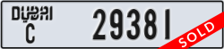 dubai - code - C - number -29381