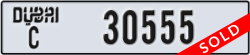 dubai - code - C - number -30555