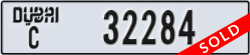 dubai - code - C - number -32284