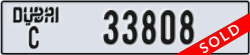dubai - code - C - number -33808