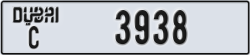 dubai - code - C - number -3938