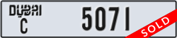 dubai - code - C - number -5071