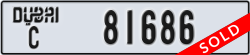 dubai - code - C - number -81686