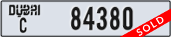 dubai - code - C - number -84380