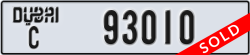 dubai - code - C - number -93010