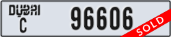 dubai - code - C - number -96606