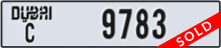dubai - code - C - number -9783