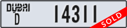 dubai - code - D - number -14311