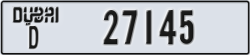 dubai - code - D - number -27066