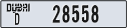 dubai - code - D - number -28558