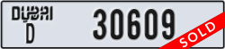dubai - code - D - number -30609