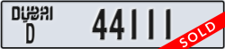 dubai - code - D - number -44111