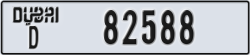 dubai - code - D - number -82588