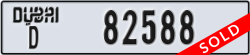 dubai - code - D - number -82588