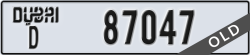 dubai - code - D - number -86968