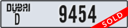 dubai - code - D - number -9454