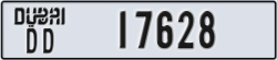dubai - code - DD - number -17628