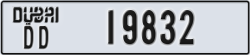 dubai - code - DD - number -19753