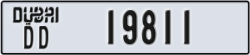 dubai - code - DD - number -19811