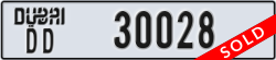 dubai - code - DD - number -30028