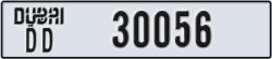 dubai - code - DD - number -30056