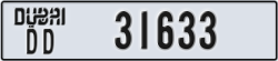dubai - code - DD - number -31633